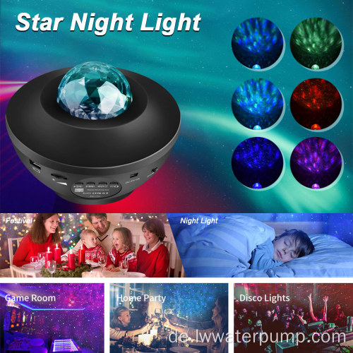 Sternenklarer Nachtlichtprojektor mit Fernbedienung
